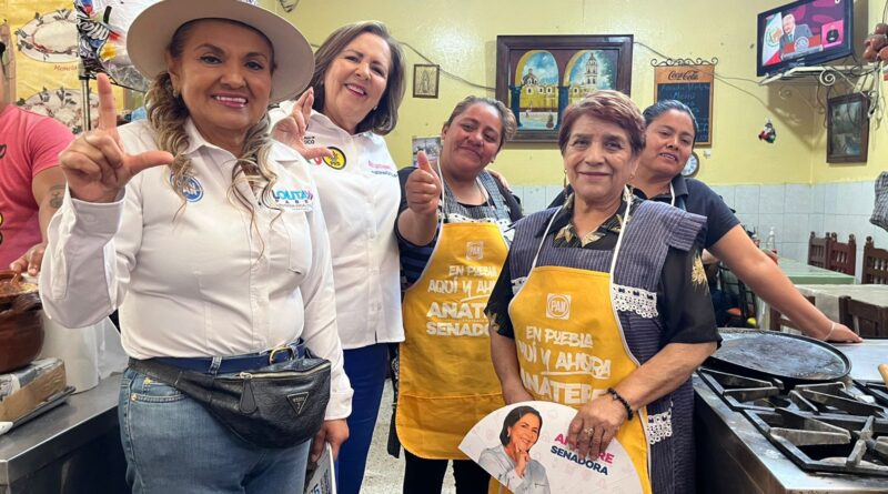 Alianza «Fuerza y Corazón por México» fortalece propuestas en San Pedro Cholula: Dolores Parra y Ana Teresa Aranda