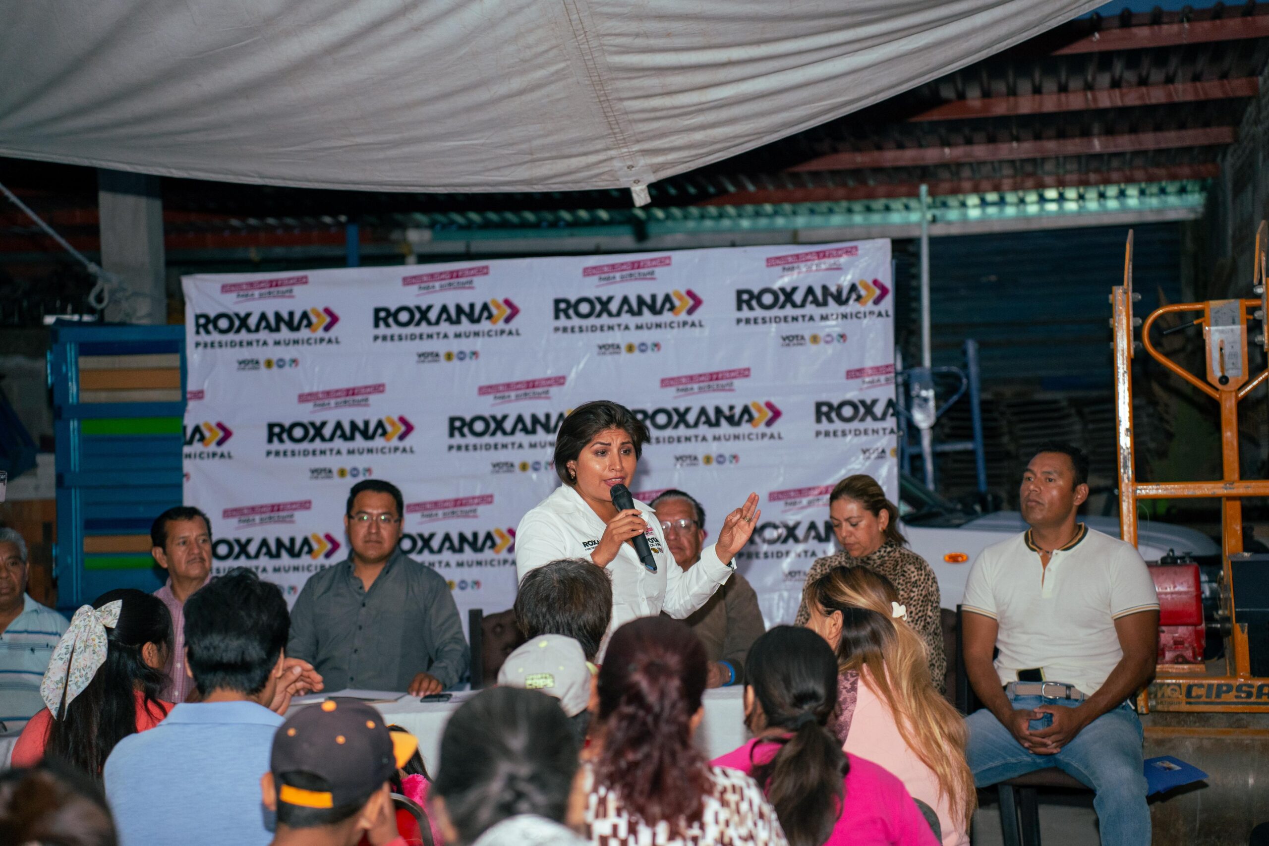 Candidata Roxana Luna proyecta avances significativos en su campaña