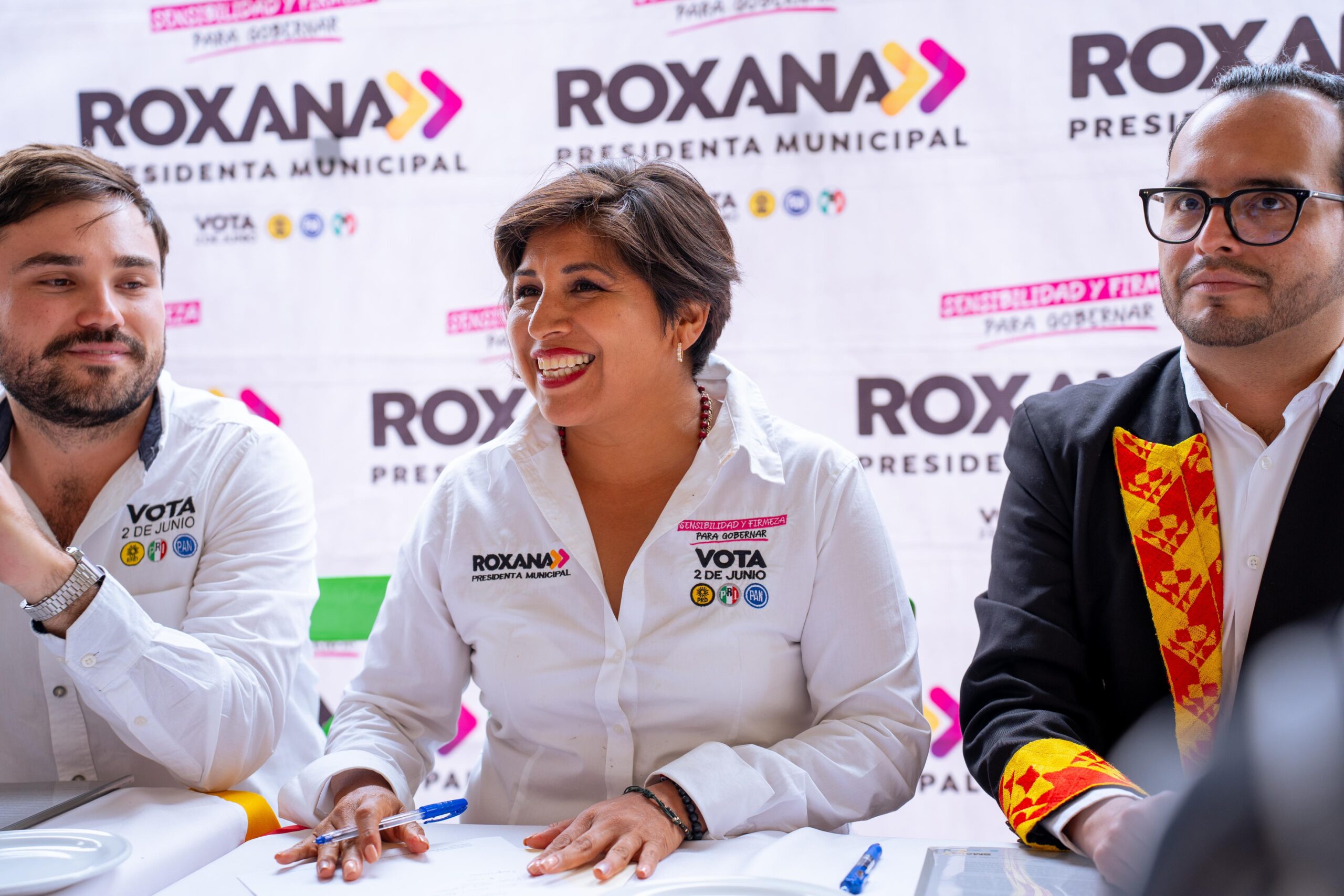 Roxana Luna firma compromiso por el desarrollo sustentable en San Pedro Cholula
