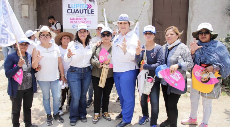 Lupita Cuautle se compromete a entregar resultados en beneficio de San Andrés Cholula