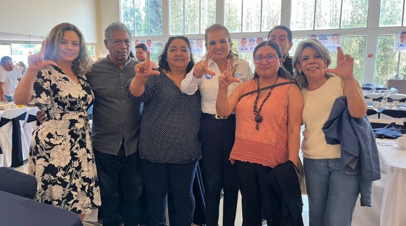 Lolita Parra se compromete a legislar a favor de los derechos de las mujeres en el Distrito 18 de Puebla