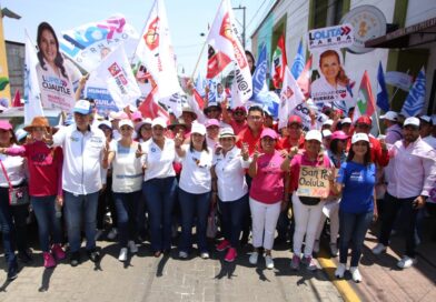 Lupita Cuautle sigue sumando votos a favor de la unidad