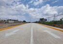 Inauguran pavimentación del boulevard Chichimeca en la Reserva Territorial Quetzalcóatl