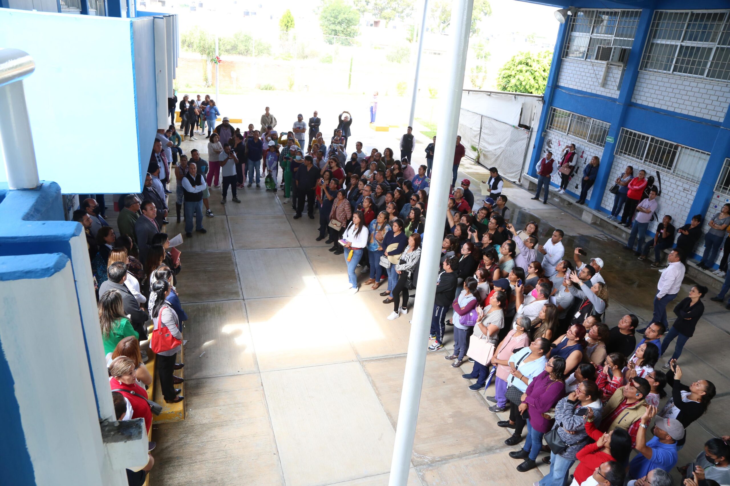 SEP realiza movimientos en la Unidad Educativa “Blandina Torres de Marín”