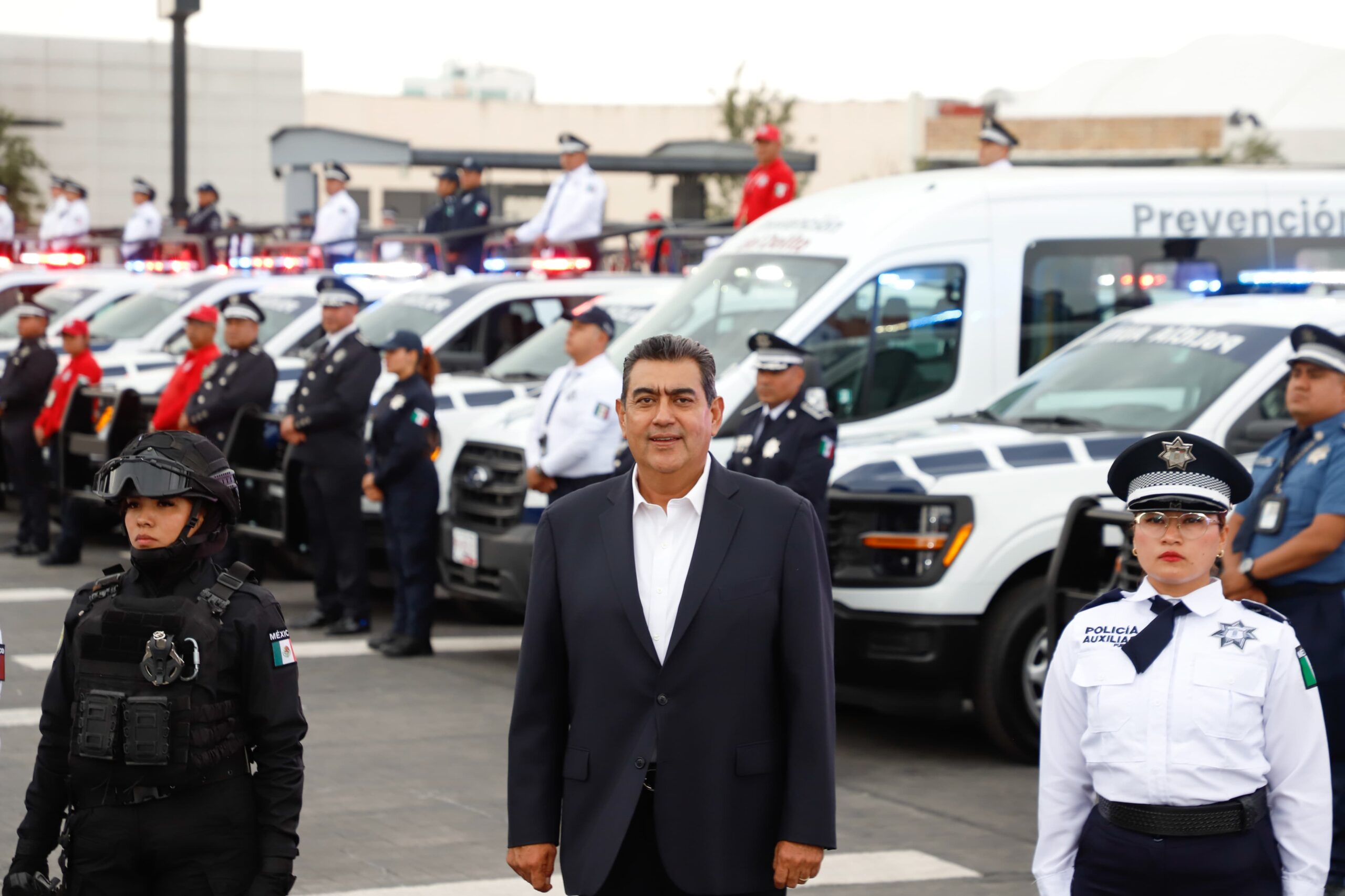 Sergio Salomón deja equipada a Puebla en materia de Seguridad Pública