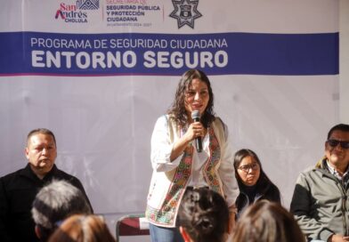 Haremos de San Andrés Cholula el municipio más seguro del Estado: Lupita Cuautle