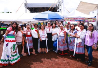 Celebra Lupita Cuautle la tradición y el orgullo de Tlaxcalancingo en la Feria del Nopal 2026