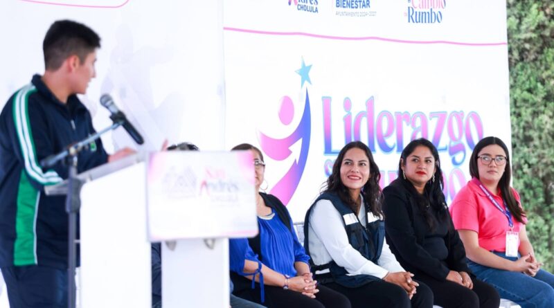 Promueven liderazgo con valores entre estudiantes de San Andrés Cholula