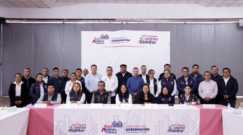 Con diálogo y coordinación Gobierno de San Andrés Cholula atiende necesidades de sus comunidades
