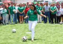 Tonantzin Fernández reafirma su compromiso con la niñez y la juventud al inaugurar el Mundialito Social 2026