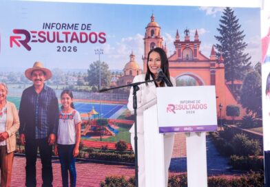 Con resultados en seguridad y desarrollo, Lupita Cuautle presenta informe trimestral en San Antonio Cacalotepec