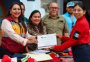 Tonantzin Fernández dignifica y reconoce la labor del cuerpo de Bomberos de San Pedro Cholula