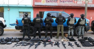En Puebla, detienen a 9 personas relacionadas con robo de autotransporte de carga