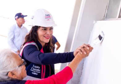 Invierte Lupita Cuautle en mejores espacios educativos para las y los estudiantes sanandreseños