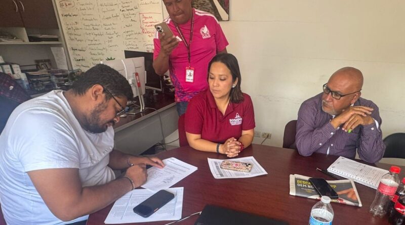 SOSAPACH y habitantes del fraccionamiento Argos establecen acuerdos para fortalecer el suministro de agua