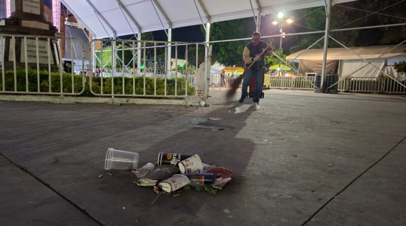 Organismo Operador del Servicio de Limpia redobla esfuerzos durante la 76.ª Feria Milenaria