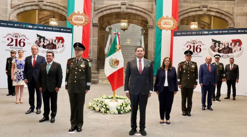 Con Amor por Puebla, inicia conmemoración del 216 Aniversario de la Independencia de México