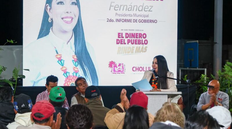 Tonantzin Fernández, llevó a cabo segundo Informe Tepontla y Acuexcomac